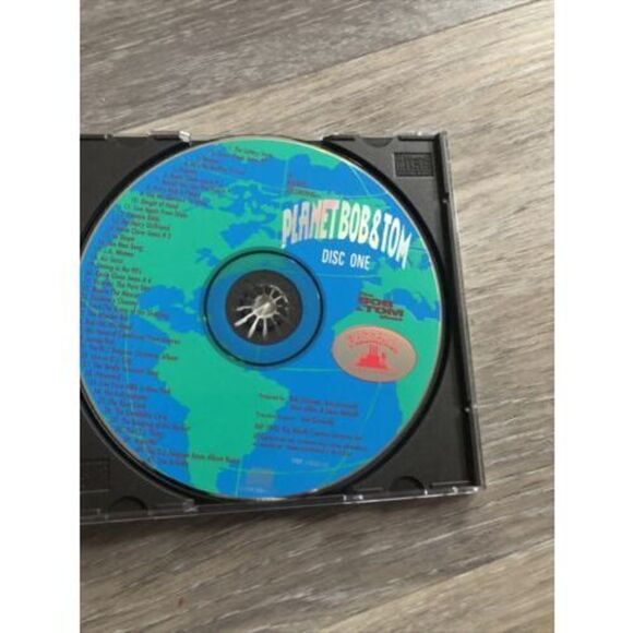 Bob And Tom " Planet Bob & Tom " Comedy 2xCD 73  1995 w/ Booklet Q-95 WFBQ - Picture 9 of 9